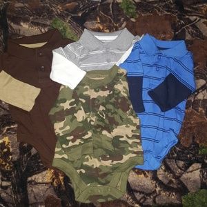 SOLD 4 Infant Long sleeve onsies